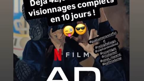 Guillaume Canet se félicite sur Instagram du succès de son film "Ad Vitam" Guillaume Canet se félicite sur Instagram du succès de son film "Ad Vitam"