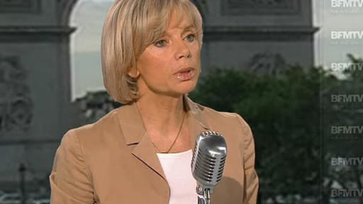 Elisabeth Guigou mercredi 18 mai sur BFMTV et RMC.