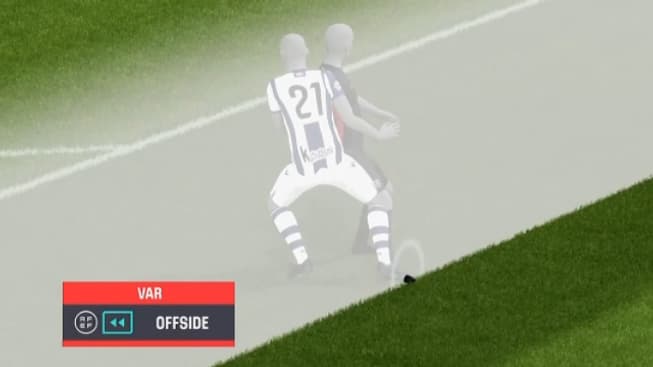Le révélateur du hors-jeu de Robert Lewandowski lors de Real Sociedad-Barça, 10 novembre 2024 Le révélateur du hors-jeu de Robert Lewandowski lors de Real Sociedad-Barça, 10 novembre 2024