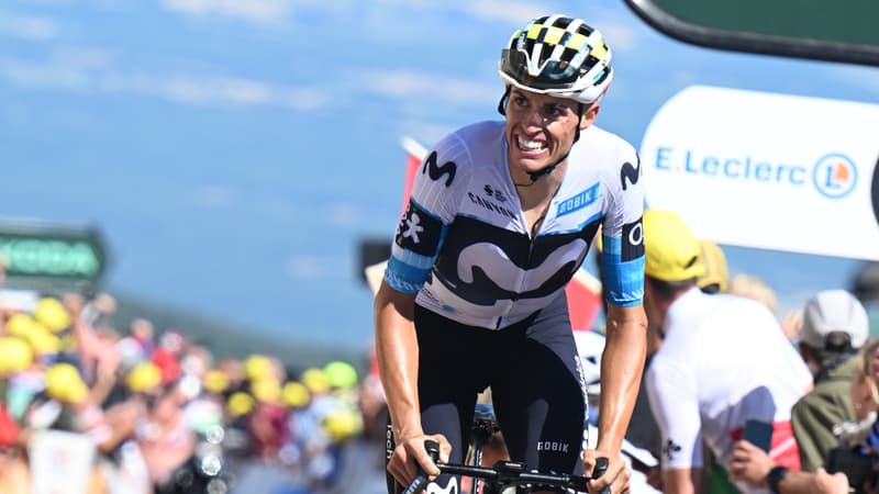 Enric Mas coureur de l equipe Movistar 2281218