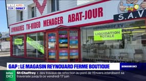 Hautes-Alpes: à Gap, le magasin Reynouard ferme boutique