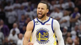 Stephen Curry monstrueux dans le game 7 des Warriors face aux Kings, 30 avril 2023