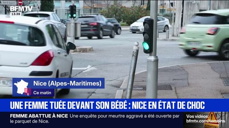 Une femme tuée devant son bébé à Nice: la piste intrafamiliale privilégiée