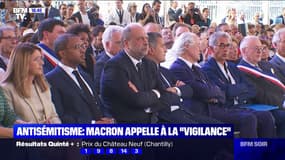 Antisémitisme: Emmanuel Macron appelle à la "vigilance"