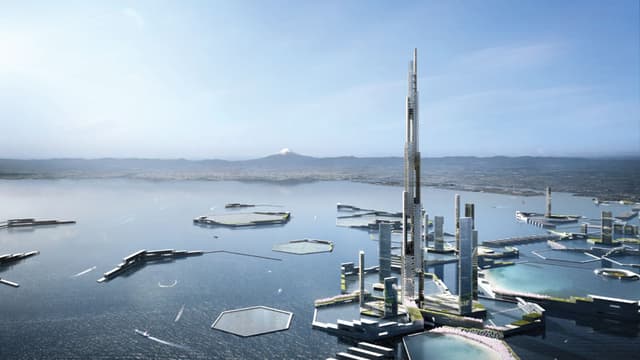Le "Tokyo de demain" est un vaste projet imaginé par l’agence Kohn Pedersen Fox Associates