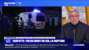 André Rougé, député européen RN, sur la fin du droit du sol à Mayotte: "Cela va dans le bon sens, mais c'est une mesure d'amont qu'il aurait fallu prendre"