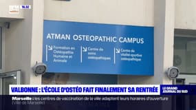 Valbonne: les étudiants de l'école d'ostéopathie ont finalement pu faire leur rentrée