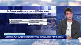 La Bourse aux Livres recrute en CDI et en stage