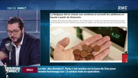 La Belgique ne veut plus des petites pièces rouges 