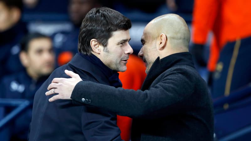 PSG-Manchester City: "Le meilleur entraîneur au monde", l’éloge de Pochettino à Guardiola