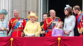 La famille royale, le 16 juin 2012.