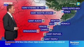 Météo Côte d’Azur: du soleil et des températures élevées ce mardi, jusqu'à 31°C à Antibes