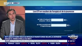 Frédéric Coirier, Coprésident du Mouvement des Entreprises de taille intermédiaire (METI): La situation des ETI "est bien stabilisée [...] Il y a un retour d'une certaine forme de confiance et de sérénité pour le futur"