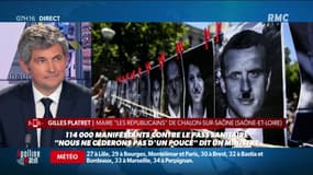 Manifestations anti-pass sanitaire: Gilles Platret, maire de Chalons sur Saône appelle à ne pas caricaturer, "des gens sont dans l'excès comme à chaque manifestation"