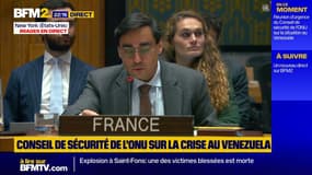 Crise au Venezuela: "La lutte contre le narcotrafic doit se faire dans le respect du droit international", rappelle la France à l'ONU
