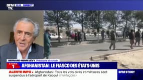 Bernard-Henri Lévy: "Les talibans sont des bons terroristes mais sont des mauvais soldats"