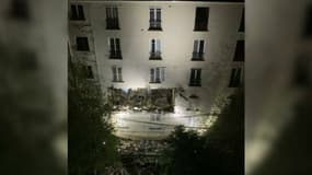 Explosion dans le 18e arrondissement de Paris le 15 avril 2019.