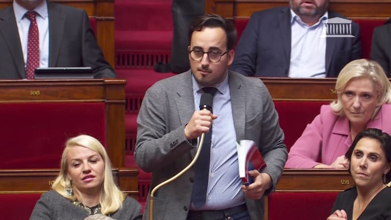 Budget 2025: le député RN des Alpes-Maritimes, Bryan Masson reproche à Sandrine Rousseau, députée Les Écologistes de Paris d'avoir 