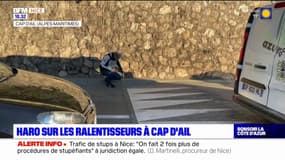 Alpes-Maritimes: les automobilistes contre les ralentisseurs à Cap d'Ail