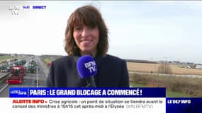 Colère des agriculteurs: Karine Le Marchand attendue sur le point de blocage de l'A4, en Seine-et-Marne