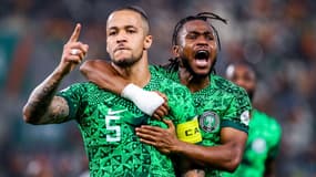 CAN 2024 - William Troost-Ekong buteur avec le Nigeria en demi-finale face à l'Afrique du Sud