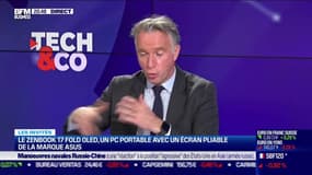 Pascal Samama, Frédéric Simottel (Journalistes BFM Business),  : Le zenbook 17 Fold oled, un PC portable avec un écran pliable de la marque ASUS - 22/12