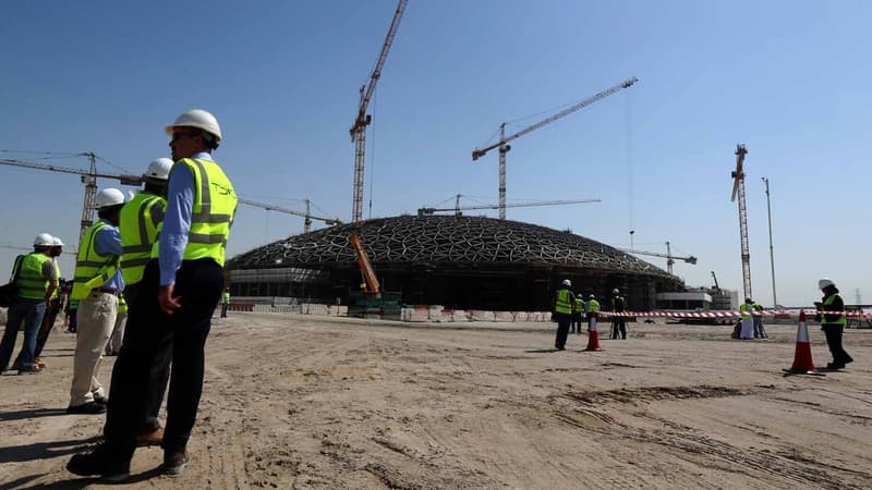 Le chantier du Louvre Abu Dhabi (2014)