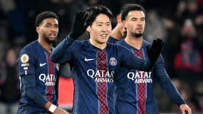 Kang-in Lee buteur pour le PSG, 22 novembre 2025