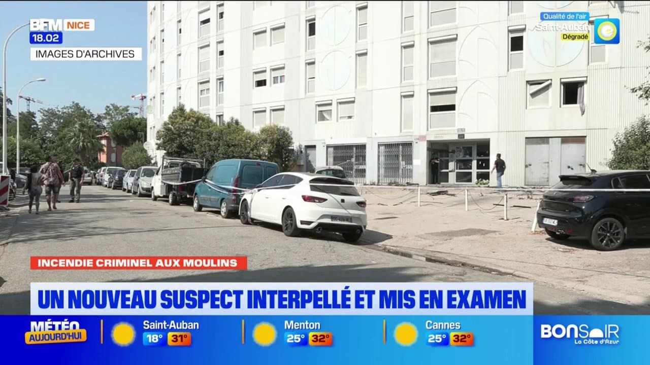 Incendie criminel aux Moulins : un nouveau suspect interpellé et mis en examen