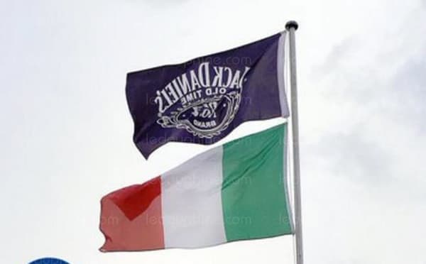 Le drapeau incriminé. Le drapeau incriminé.