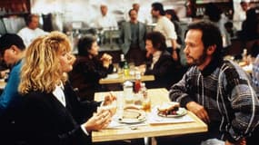 Meg Ryan et Billy Cristal dans "Quand Harry rencontre Sally" en 1989.