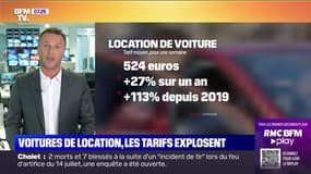Les tarifs des voitures de location explosent cette année