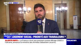 Attribution des logements sociaux: "Ceux qui font le choix du travail doivent faire partie des publics prioritaires", affirme Vincent Jeanbrun (LR)