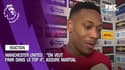 Manchester United : "On veut finir dans le top 4", assure Martial
