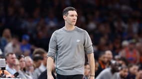 Mark Daigneault, entraîneur d'Oklahoma City Thunder, le 14 avril 2024