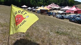 Le festival "Bure'lesques", contre le projet d'enfouissement des déchets nucléaires à Bure (Meuse), le 6 août 2022. (photo d'illustration)