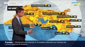 Météo Bouches-du-Rhône: du soleil ce jeudi après-midi, jusqu'à 26°C à Aubagne