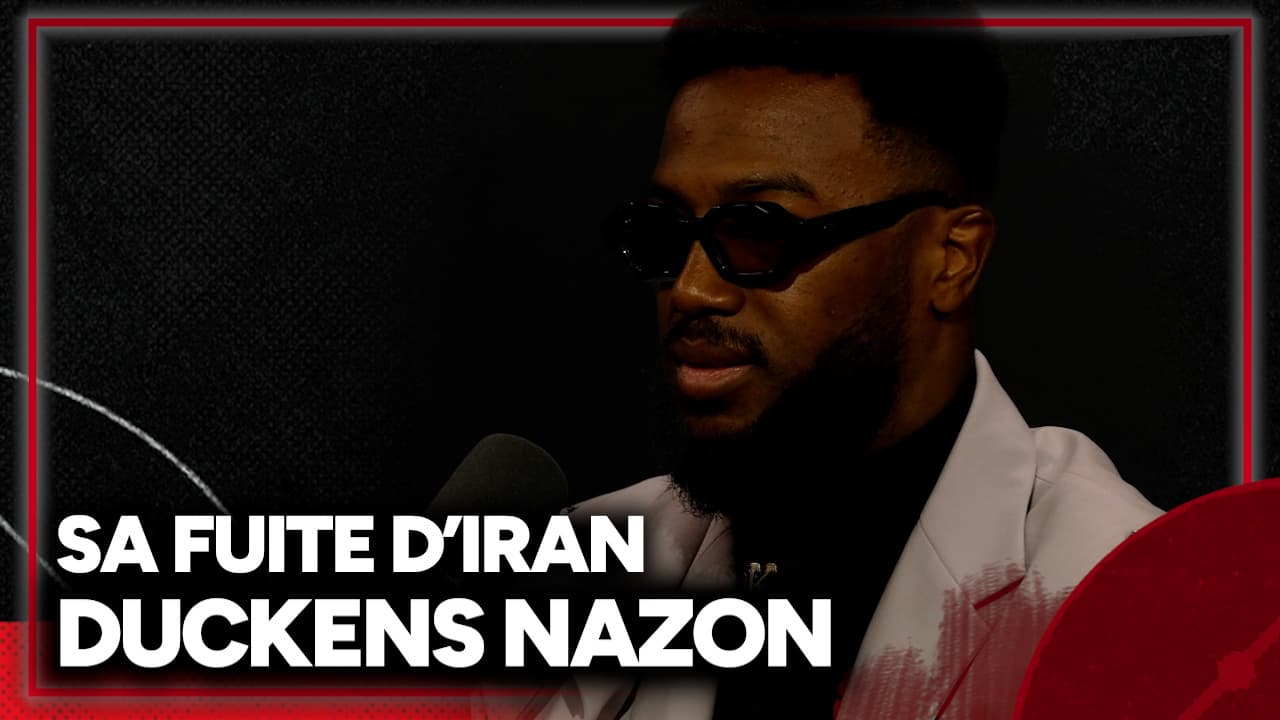 La FUITE D'IRAN, l'international DUCKENS NAZON raconte son périple