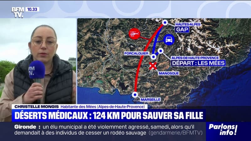Alpes-de-Haute-Provence: 124km pour trouver un hôpital pour leur fille en détresse respiratoire