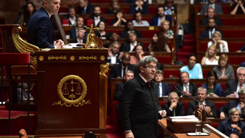 François de Rugy et Jean-Luc Mélenchon