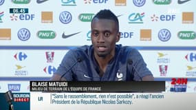 "Blaise #Matuidi a eu des mots très très forts envers se coéquipiers, il parlé à chacun des joueurs, il a joué un rôle de leader, de patron" 