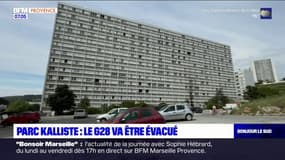 Marseille: la bâtiment G28 du parc Kalliste frappé par un arrêté de péril