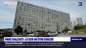 Marseille: la bâtiment G28 du parc Kalliste frappé par un arrêté de péril