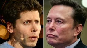 Sam Altman et Elon Musk.