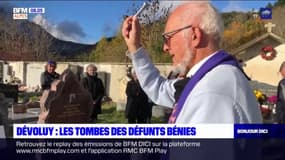 Hautes-Alpes : les tombes des défunts bénies dans le Dévoluy