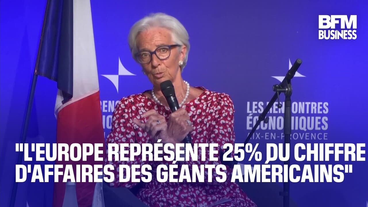 Christine Lagarde'a Göre Avrupa, ABD'li Teknoloji Devleri İçin 'Vazgeçilmez'