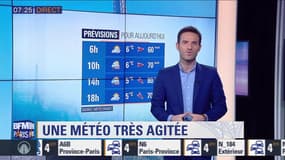 Météo Paris Île-de-France du 27 décembre: Fortes averses en journée