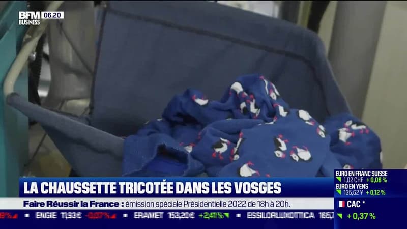 La France qui résiste : La chaussette tricotée dans les Vosges, par Claire Sergent - 04/04