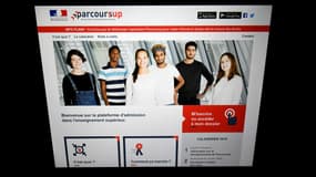 Le site Parcoursup.