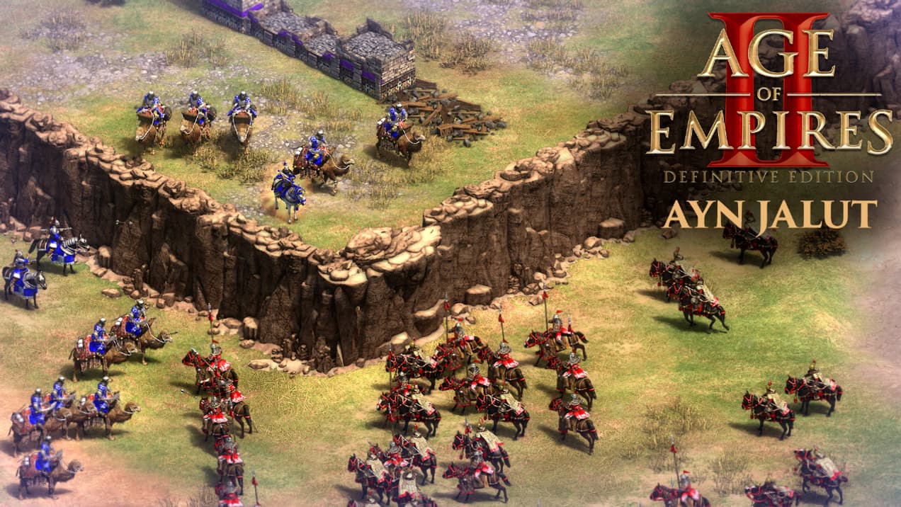 La map des Mamlouks dans Age of Empires 2